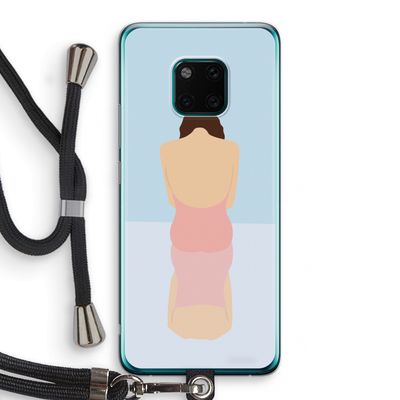 Mirror: Huawei Mate 20 Pro Transparant Hoesje met koord