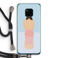 Mirror: Huawei Mate 20 Pro Transparant Hoesje met koord