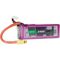 Hacker LiPo accupack 11.1 V 2400 mAh Aantal cellen: 3 20 C Softcase XT60