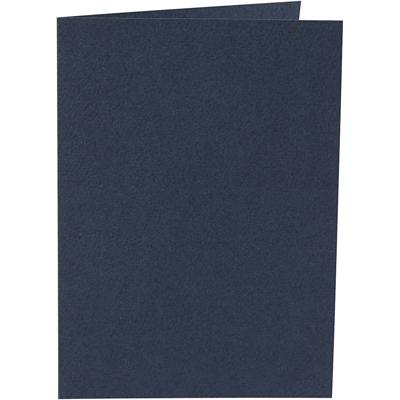 Creativ Company Kaarten, afmeting kaart 10,5x15 cm, 220 gr, blauw, 10 stuk/ 1 doos