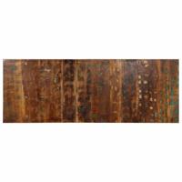 Hoofdbord 140 cm massief gerecycled hout meerkleurig