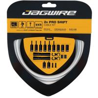 JAGWIRE 2x pro shift kit - white