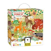 Banana Panda - wild jumbo puzzel bosdieren - 40st.