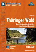 Wandelgids Hikeline Thüringer Wald | Esterbauer - thumbnail