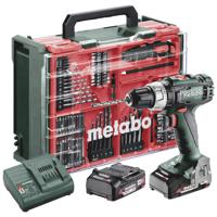 Metabo SB 18 L Set Accu-klopboor/schroefmachine Incl. 2 accus, Incl. lader, Incl. koffer, Incl. accessoires, Brushless - thumbnail