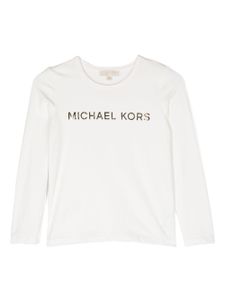 Michael Kors Kids t-shirt à logo lettre - Blanc