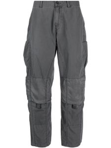 John Elliott pantalon droit à taille mi-haute - Gris