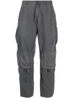 John Elliott pantalon droit à taille mi-haute - Gris