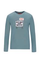 Tygo & Vito winter t-shirt jongens - blauw - Max - longsleeve