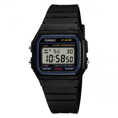 Unisex horloge Casio Zwart