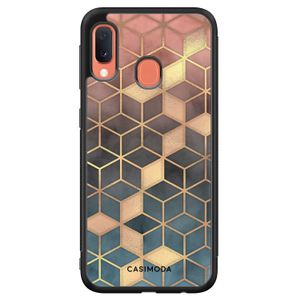 Samsung Galaxy A20e hoesje - Cubes art