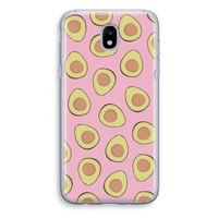Dancing avocados: Samsung Galaxy J5 (2017) Transparant Hoesje