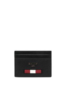 Bally porte-cartes Bhar en cuir - Noir