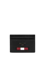 Bally porte-cartes Bhar en cuir - Noir