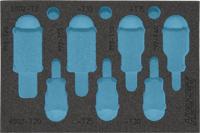 HAZET 2-componenten zachschuiminleg 163-218L · L x B: 172 mm x 114 mm