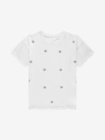 Nik&Nik zomer t-shirt meisjes - off wit - Eyelet