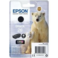 EPSON T2601-cartridge - ijsbeer - zwart
