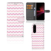 Sony Xperia 1 III | Telefoon Hoesje | Waves Roze
