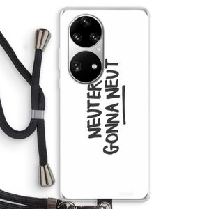 Neuters: Huawei P50 Pro Transparant Hoesje met koord