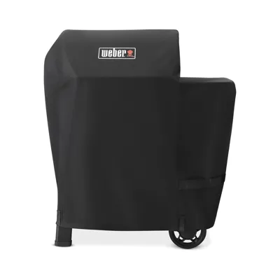 Weber Premium Barbecuehoes Searwood XL 600 Zwart Pellet BBQ Hoes Beschermhoes