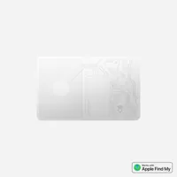 Nomad Find My tracking pasje - White Nomad Find My tracking pasje - White