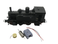 micromotor HR006F Glockenankermotor ombouwset voor Roco FS BR 875, FS BR 880, ET 91 / BR 491 / Gläserner Zug