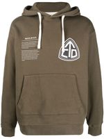 Woolrich hoodie American à logo imprimé - Vert