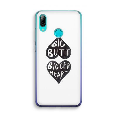 Big butt bigger heart: Huawei P Smart (2019) Transparant Hoesje