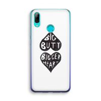 Big butt bigger heart: Huawei P Smart (2019) Transparant Hoesje