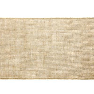 Jute tafelloper - 28 x 500 cm - Thema antiek/romantisch - Tafeldecoratie versieringen