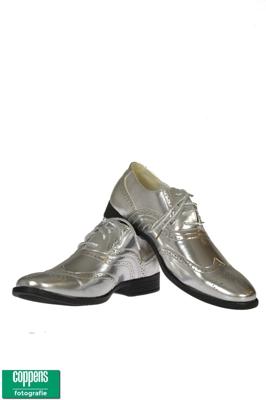 Veterschoen zilver Veterschoen zilver