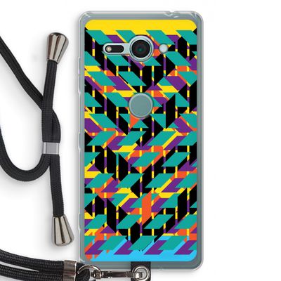 Skew Bee 1: Sony Xperia XZ2 Compact Transparant Hoesje met koord