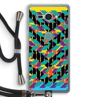Skew Bee 1: Sony Xperia XZ2 Compact Transparant Hoesje met koord