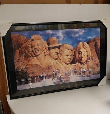 Legends Monument Poster - 90 x 60cm
