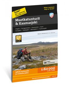 Wandelkaart Fjällkartor 1:50.000 Muotkatunturit & Kaamasjoki | Finland