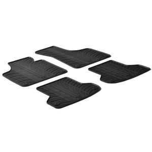 Rubbermatten passend voor Audi A3 2012- (T-Design 4-delig + montageclips) GL0250