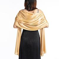 Omslagdoeken Elegant Vintage Mouwloos Satijn chiffon Bruiloftsomslagen Met Pure Kleur Voor Formeel Herfst Lightinthebox