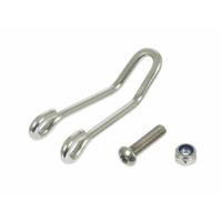 Busch & Muller Bumm koplamphaak zilver rvs medium 45/18mm