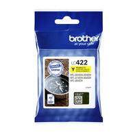 Inktcartridge Brother LC-422Y geel