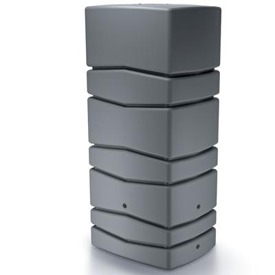 Aqua Tower regenton 650 liter grijs - Meuwissen agro