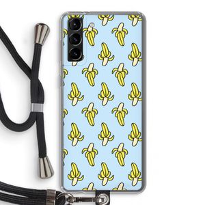 Bananas: Samsung Galaxy S21 Plus Transparant Hoesje met koord