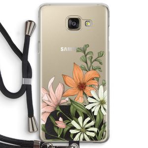 Floral bouquet: Samsung Galaxy A5 (2016) Transparant Hoesje met koord