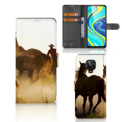 Xiaomi Redmi Note 9 Pro | Note 9S | Telefoonhoesje | Met pasjeshouder | Design Cowboy