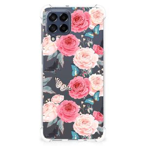 Samsung Galaxy M53 Case Butterfly Roses