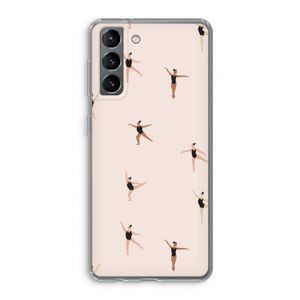 Dancing #1: Samsung Galaxy S21 Transparant Hoesje