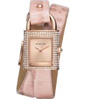 Horlogeband (Band + Kastcombinatie) Michael Kors MK2706 Leder Roze 12mm
