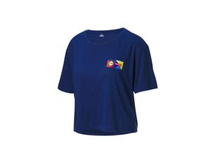 CRIVIT Lidl dames sportshirt (Marineblauw, M (40/42))