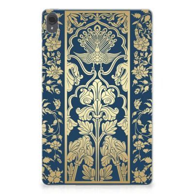 Lenovo Tab P11 | P11 Plus | Siliconen hoesje | Beige Flowers