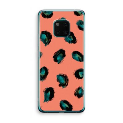Pink Cheetah: Huawei Mate 20 Pro Transparant Hoesje