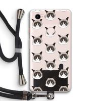 It's a Purrr Case: Pixel 3 XL Transparant Hoesje met koord